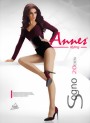 Annes - 20 denier classic tights Sogno, graphite, size M