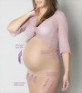 Cecilia de Rafael - Maternity tights Premama, 40 DEN, arena, size M