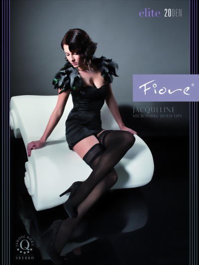 Fiore - 20 denier classic hold ups Jacqueline