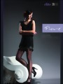 Fiore - Elegant classic tights Palome 20 denier, black, size L