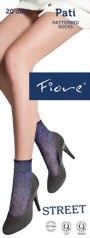 Fiore - Patterned socks Pati 20 denier