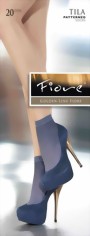 Fiore - Trendy patterned socks Tila 20 denier
