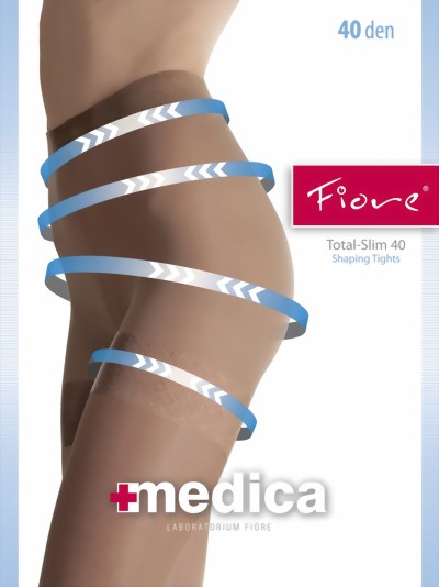 Fiore - Body shaping tights Total Slim, 40 denier