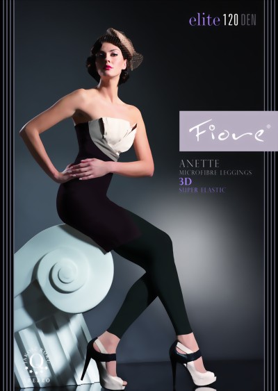 Fiore - Opaque, microfiber leggings Anette, 120 DEN