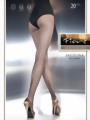 Fiore - Subtle patterned tights Angelina 20 DEN, smoky, size L
