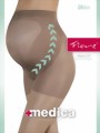 Fiore - Maternity tights Mama, 20 denier, graphite, size S Fiore - Maternity tights Mama, 20 denier, graphite, size S