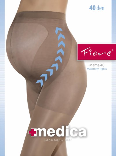 Fiore - Maternity tights Mama 40 denier, tan, size M Fiore - Maternity tights Mama 40 denier, tan, size M
