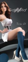Gabriella - Patterned knee highs Trixi 01 Gabriella - Patterned knee highs Trixi 01