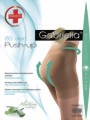 Gabriella - Bum shaping tights Push Up, 20 DEN, beige, size L