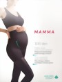 Gabriella - Opaque maternity tights Mamma, 100 DEN, black, size XL