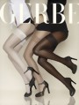 Gerbe - Sheer mat hold ups Ethnic Colours 15 DEN, peau bronzee, size L