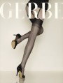Gerbe - Timeless elegance back seam stockings Carnation 10 den, gazelle, size XL Gerbe - Timeless elegance back seam stockings Carnation 10 den, gazelle, size XL