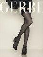 Gerbe - Elegant and classic stockings Soyance 15 denier, black, size XS