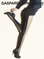 Gerbe with Gaspard Yurkievich - Stylish transparent and opaque tights Exactement, grand cru, size L Gerbe with Gaspard Yurkievich - Stylish transparent and opaque tights Exactement, grand cru, size L