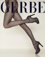Gerbe - Exclusive leopard print tights Panthere, chocolate, size L