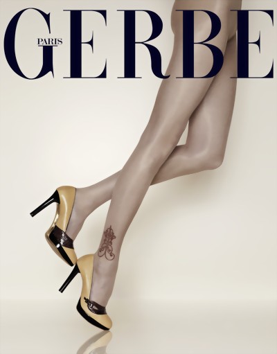 Gerbe - Elegant tattoo design tights Tattoo, peau bronzee, size XXL