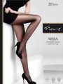Fiore - Subtle patterned tights Nissa 20 DEN, black, size M Fiore - Subtle patterned tights Nissa 20 DEN, black, size M