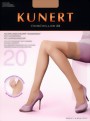 Kunert - Transparent hold ups with innovative KUNERT RUN STOP Chinchillan 20