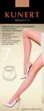 Kunert - Ultra-transparent nude look summer knee highs Beauty 7