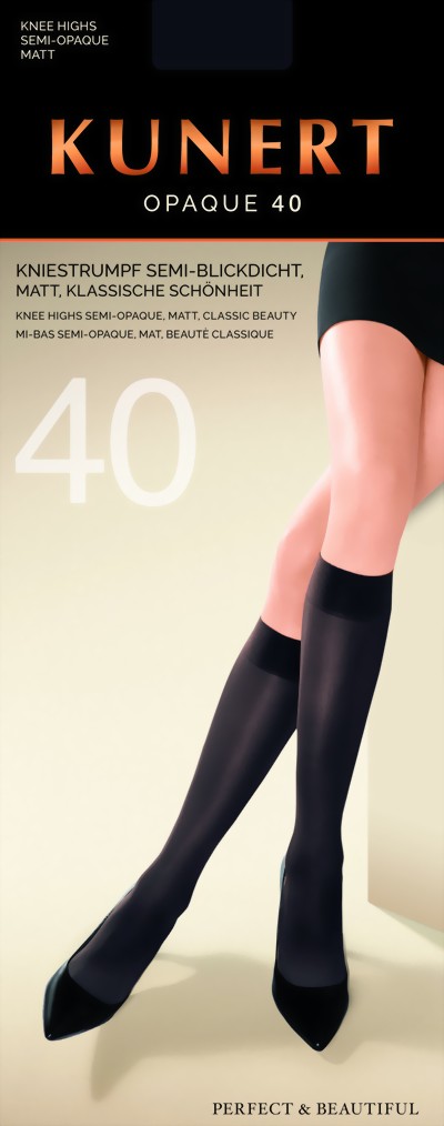 Kunert - Opaque mat knee highs Opaque 40