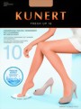 Kunert - Transparent open toe tights Fresh Up 10, cashmere, size S