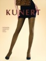 Kunert - Beautiful opaque leopard print tights, basalt, size M/L