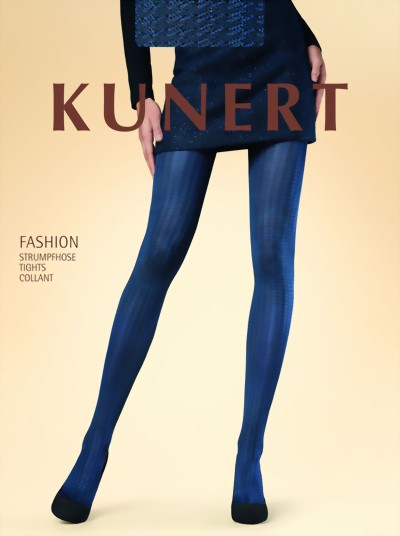 KUNERT - Trendy dogtooth pattern tights