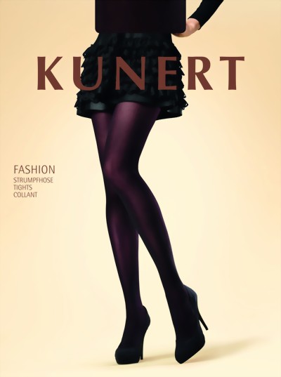 KUNERT - Elegant tights with alluring changeant effect 50 denier, fuchsia-pink, size S