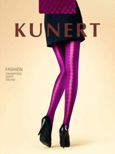 KUNERT - Semi-opaque dot pattern tights Playful Dots