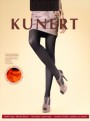 KUNERT - Warm ribbed winter tights Warm Ribs, fuchsia-pink, size M