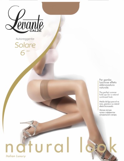 Levante - Ultra sheer hold ups Solare 6 DEN