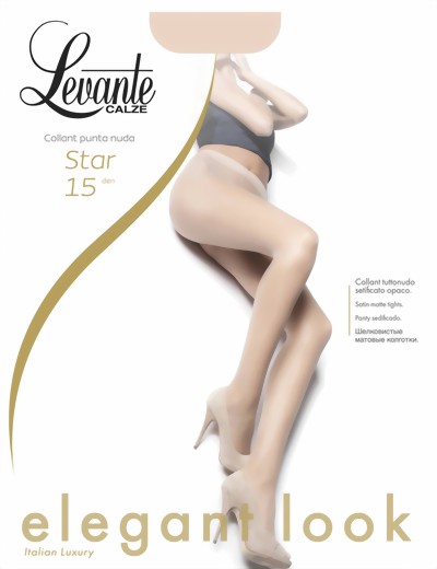 Levante - Classic sheer-to-waist tights Star 15 DEN