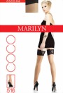Marilyn - Back seam hold ups with sensuous top Coco 20 denier