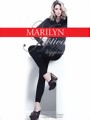 Marilyn - Opaque, warm winter legging Arctica 250 den, black, size S/M