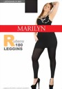 Marilyn - Fuller figure leggings Rubens 180 DEN, black, size M/L Marilyn - Fuller figure leggings Rubens 180 DEN, black, size M/L