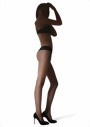 Marilyn - 15 denier hipster tights with elegant lace finish at the top Vita bassa 15, nude, size M