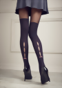 Patrizia Gucci for Marilyn - Exclusive mock over the knee tights with lace top