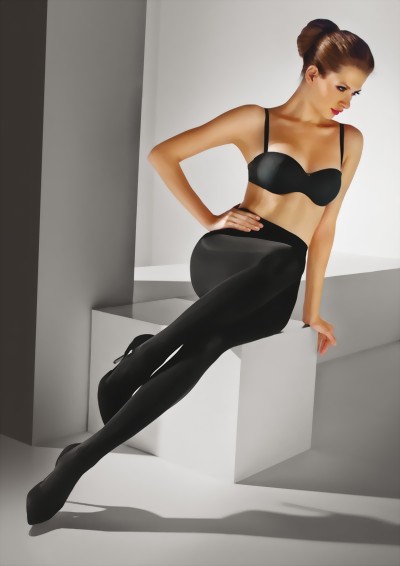 Marilyn - Opaque glossy tights Satinelle 80 den