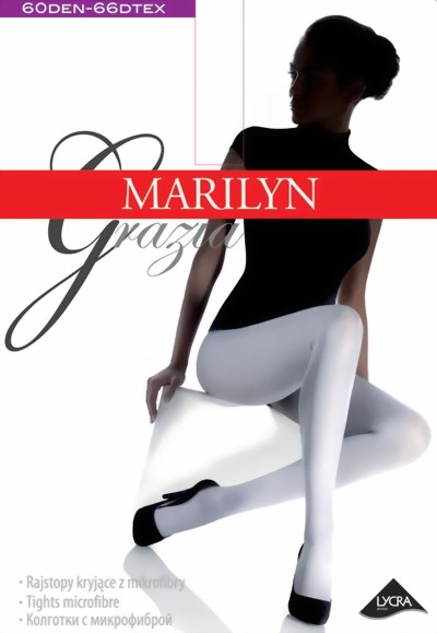 Marilyn - Opaque matt tights Grazia 60 den, light cherry, size S Marilyn - Opaque matt tights Grazia 60 den, light cherry, size S