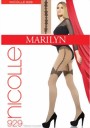 Marilyn - Trendy stockings pattern tights, 20 DEN