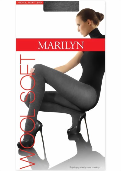 Marilyn - Opaque warm winter tights Wool Soft 200 denier Marilyn - Opaque warm winter tights Wool Soft 200 denier