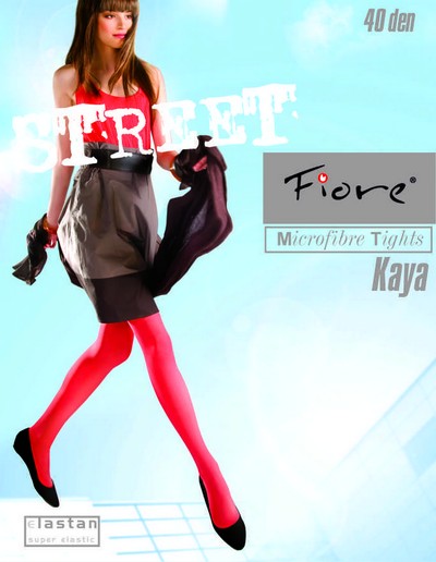 street_kaya-medium_big.jpg Plain microfiber tights Kaya 40 denier, black, size XS