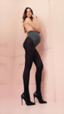 Trasparenze - Opaque maternity tights PerDue 70 denier, black, size L