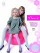 Elegant kids tights with flower pattern Vivi 20 denier Elegant kids tights with flower pattern Vivi 20 denier
